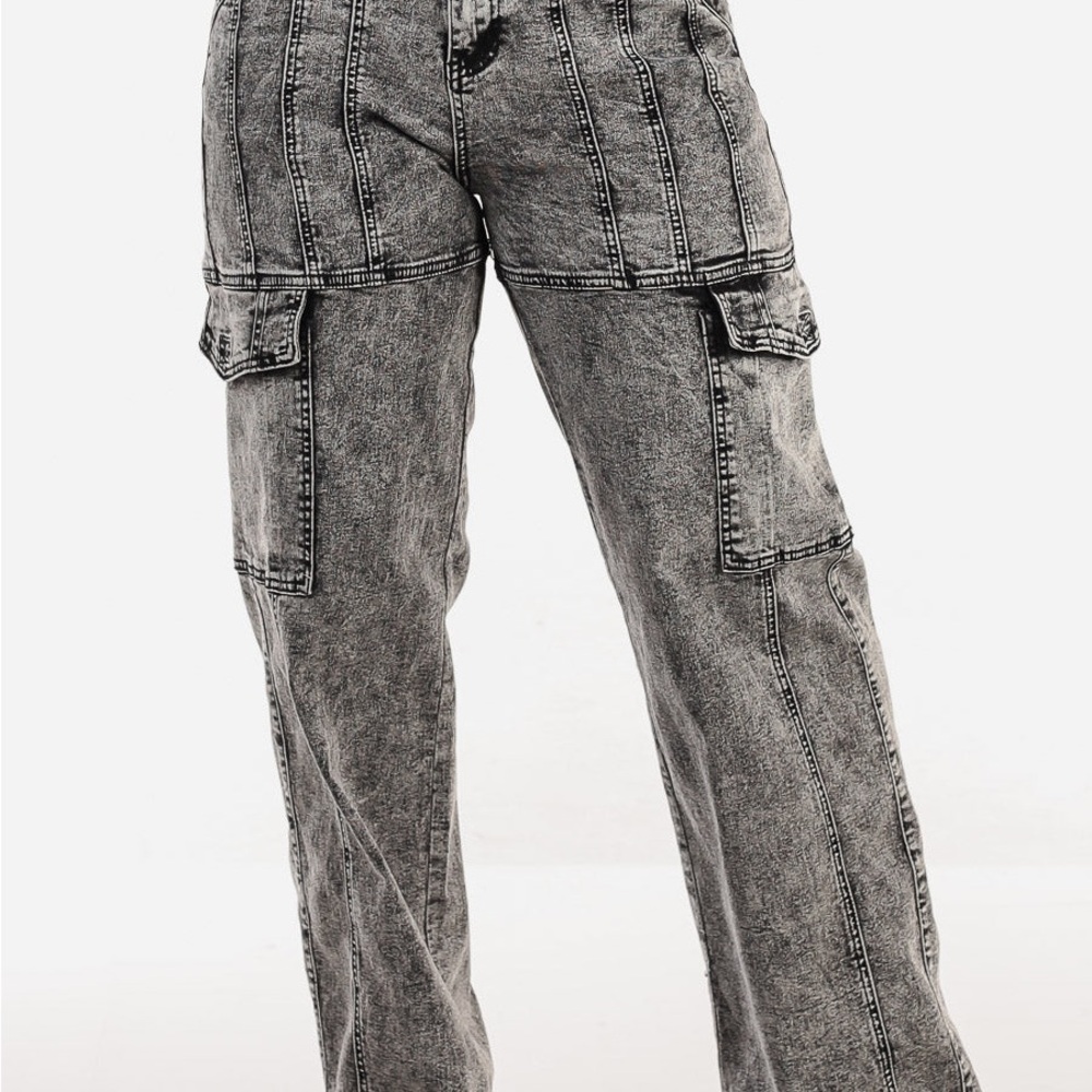 Madden Girl Black Cargo Pants